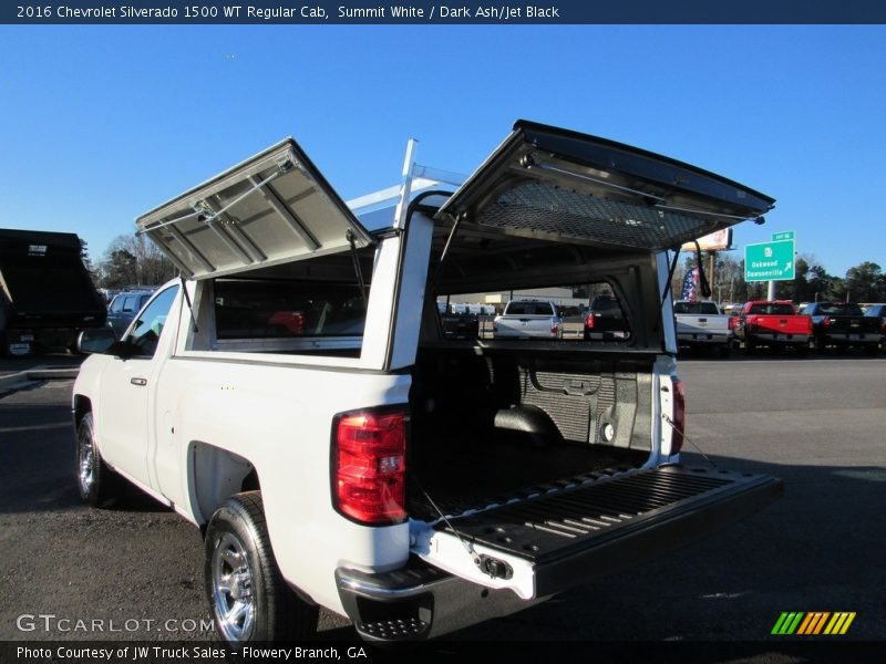 Summit White / Dark Ash/Jet Black 2016 Chevrolet Silverado 1500 WT Regular Cab