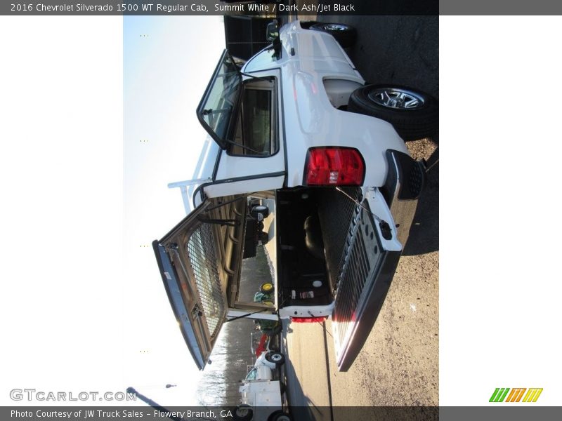 Summit White / Dark Ash/Jet Black 2016 Chevrolet Silverado 1500 WT Regular Cab