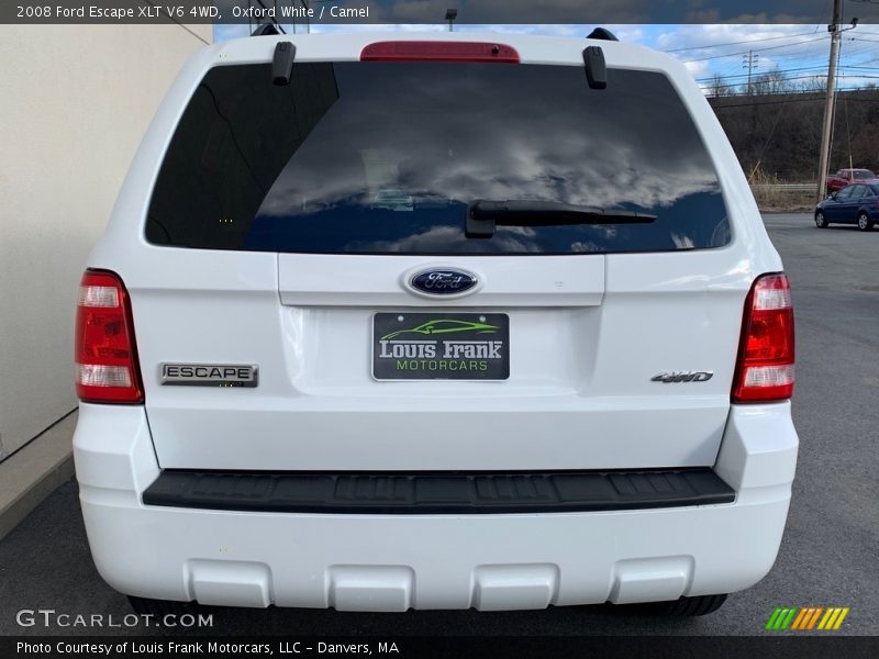 Oxford White / Camel 2008 Ford Escape XLT V6 4WD