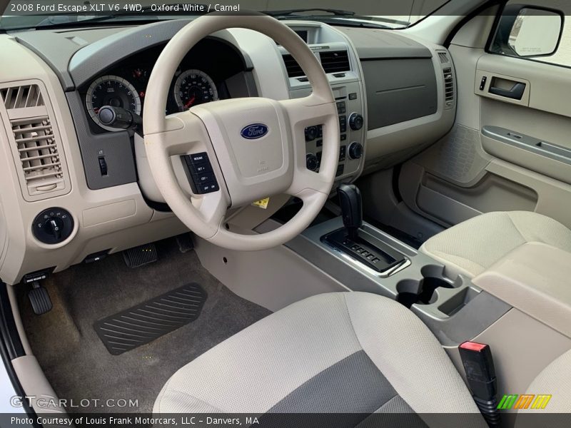 Oxford White / Camel 2008 Ford Escape XLT V6 4WD