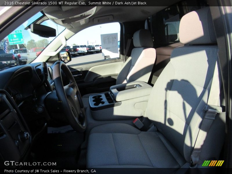 Summit White / Dark Ash/Jet Black 2016 Chevrolet Silverado 1500 WT Regular Cab