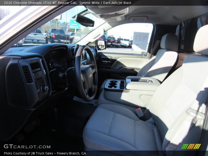 Summit White / Dark Ash/Jet Black 2016 Chevrolet Silverado 1500 WT Regular Cab