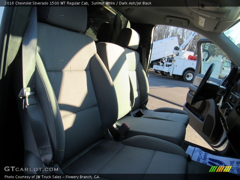 Summit White / Dark Ash/Jet Black 2016 Chevrolet Silverado 1500 WT Regular Cab