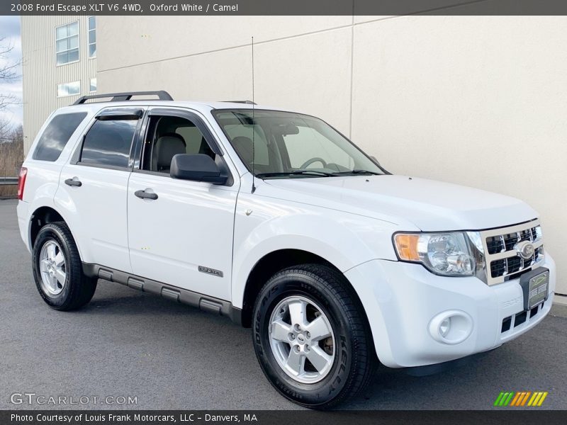 Oxford White / Camel 2008 Ford Escape XLT V6 4WD