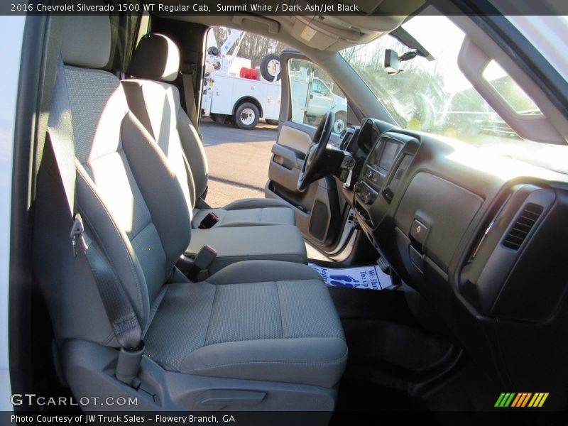 Summit White / Dark Ash/Jet Black 2016 Chevrolet Silverado 1500 WT Regular Cab