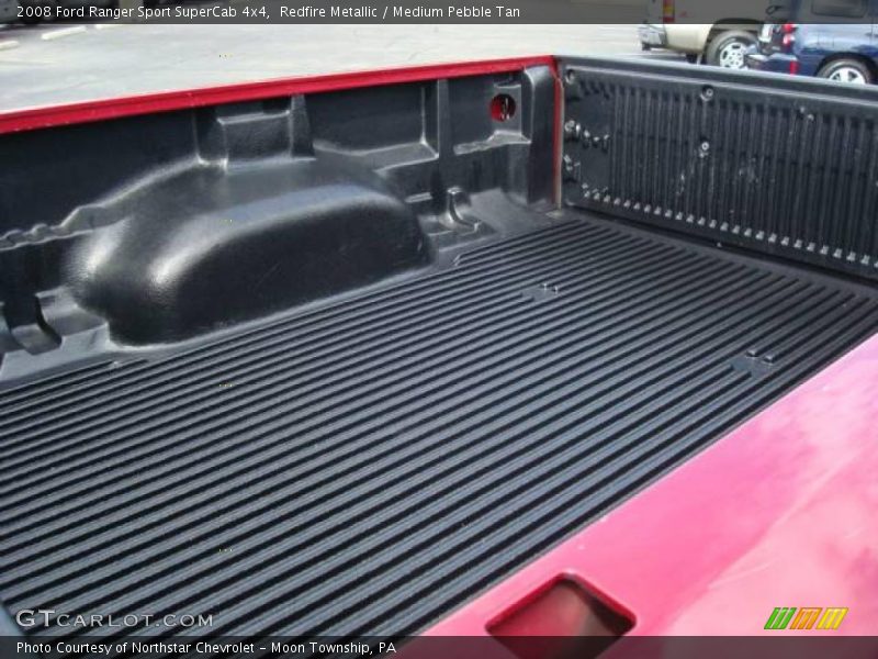 Redfire Metallic / Medium Pebble Tan 2008 Ford Ranger Sport SuperCab 4x4