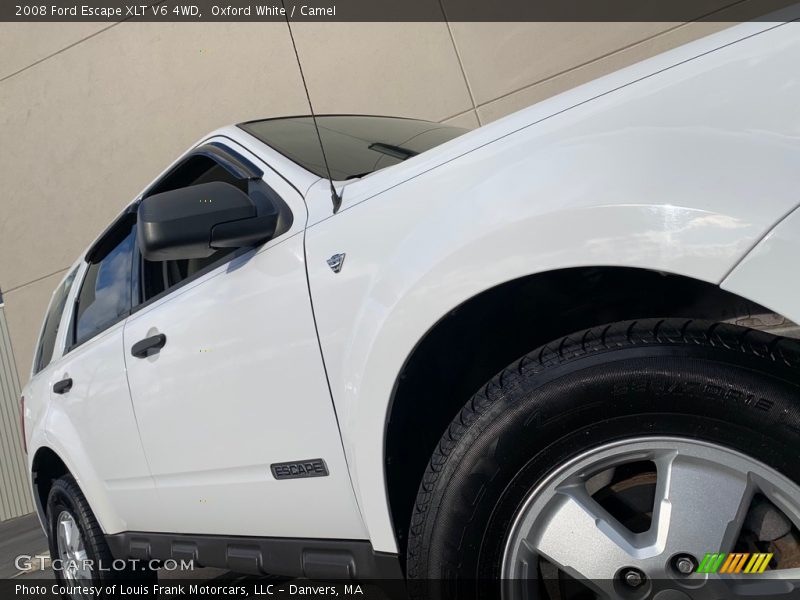 Oxford White / Camel 2008 Ford Escape XLT V6 4WD