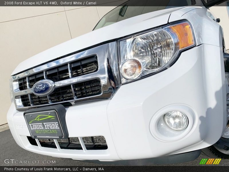 Oxford White / Camel 2008 Ford Escape XLT V6 4WD