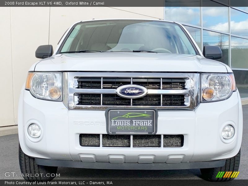 Oxford White / Camel 2008 Ford Escape XLT V6 4WD