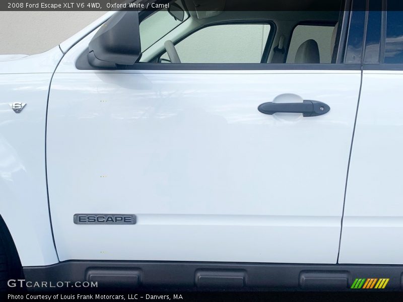 Oxford White / Camel 2008 Ford Escape XLT V6 4WD