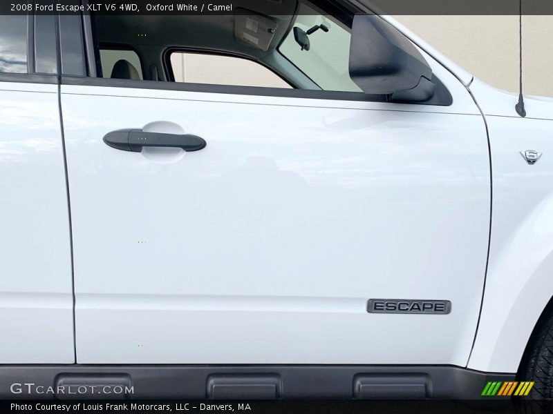 Oxford White / Camel 2008 Ford Escape XLT V6 4WD