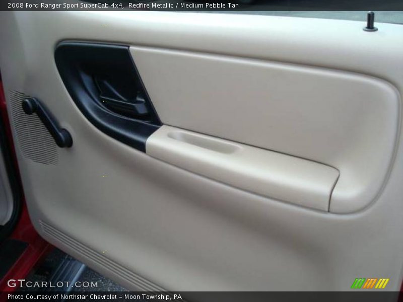 Redfire Metallic / Medium Pebble Tan 2008 Ford Ranger Sport SuperCab 4x4