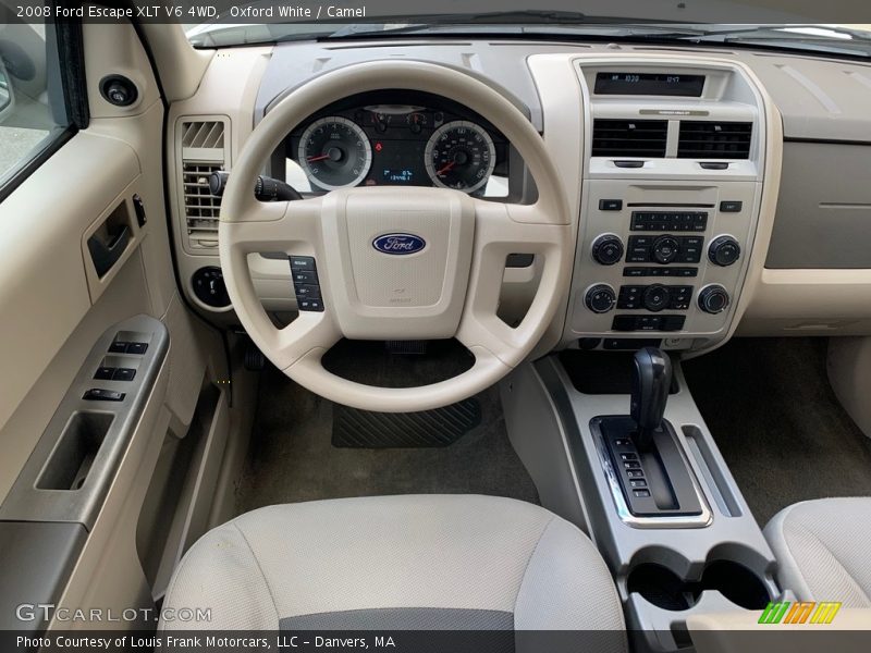 Oxford White / Camel 2008 Ford Escape XLT V6 4WD