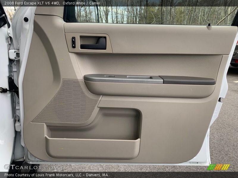 Oxford White / Camel 2008 Ford Escape XLT V6 4WD