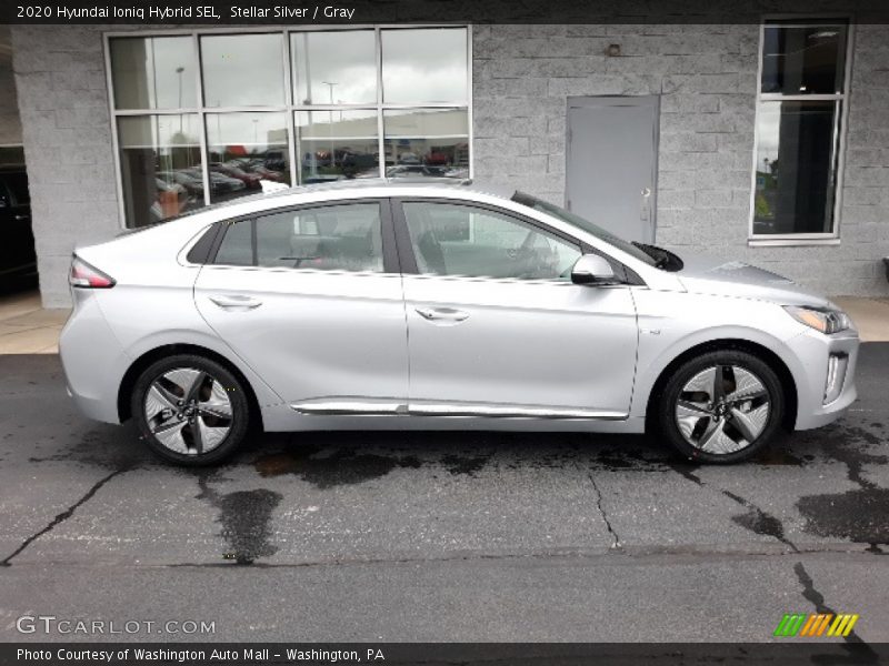 Stellar Silver / Gray 2020 Hyundai Ioniq Hybrid SEL