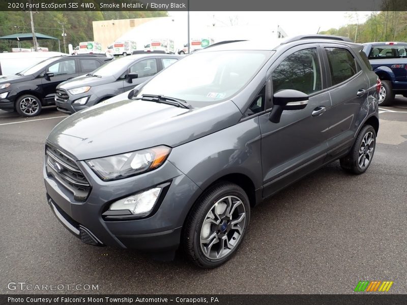Smoke Metallic / Ebony Black 2020 Ford EcoSport SES 4WD