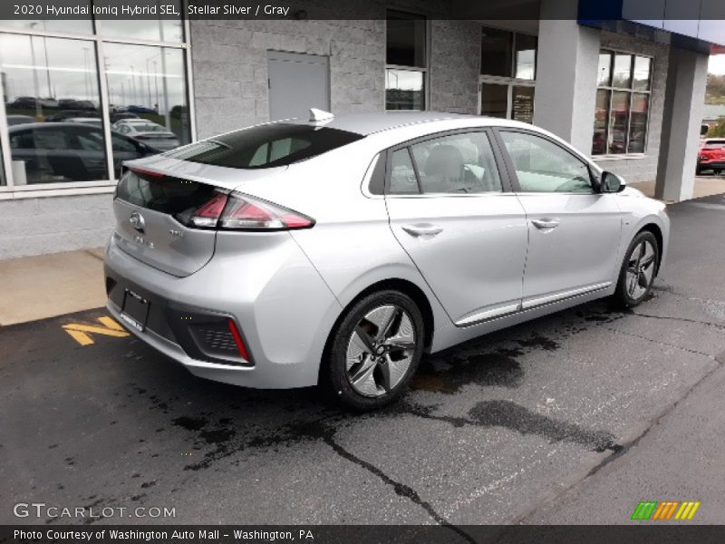 Stellar Silver / Gray 2020 Hyundai Ioniq Hybrid SEL