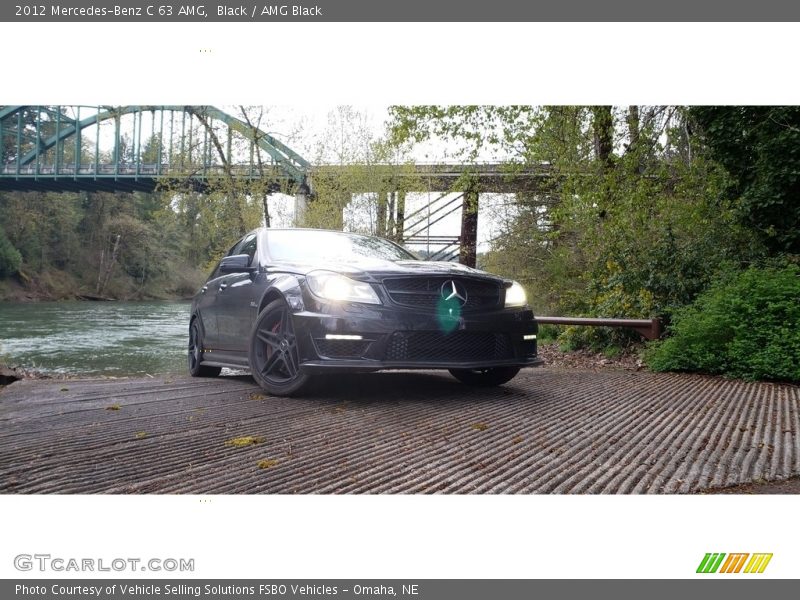 Black / AMG Black 2012 Mercedes-Benz C 63 AMG