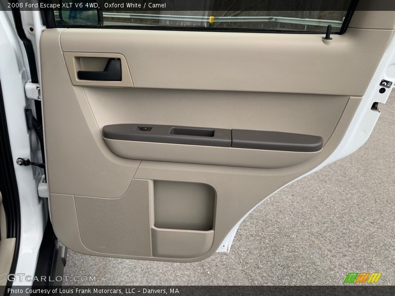 Oxford White / Camel 2008 Ford Escape XLT V6 4WD