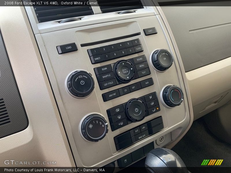 Oxford White / Camel 2008 Ford Escape XLT V6 4WD