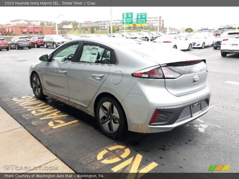 Stellar Silver / Gray 2020 Hyundai Ioniq Hybrid SEL