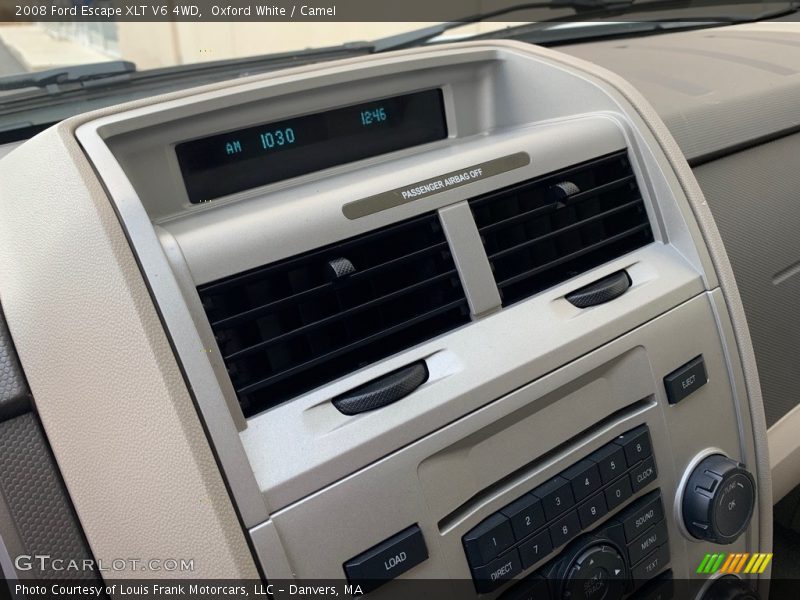 Oxford White / Camel 2008 Ford Escape XLT V6 4WD
