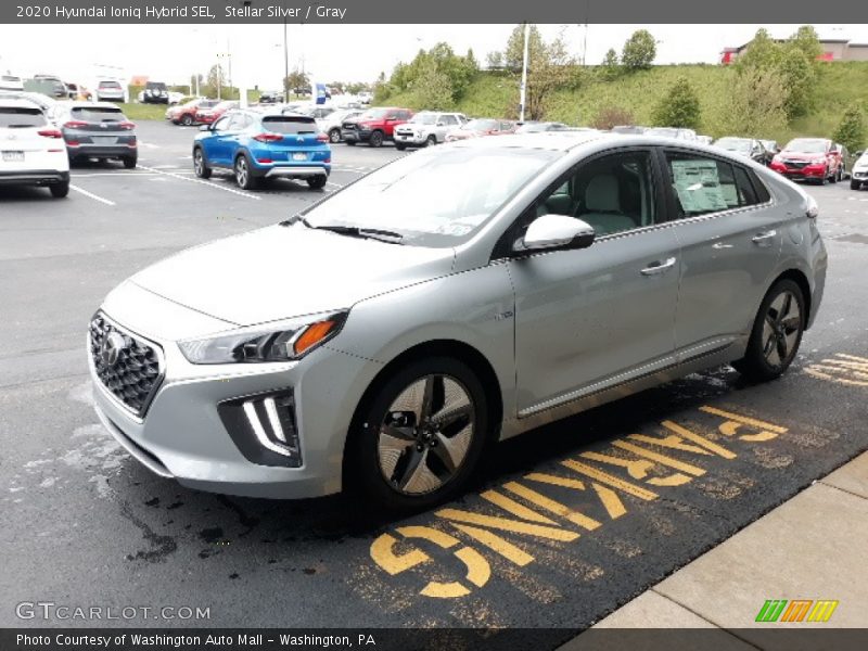 Stellar Silver / Gray 2020 Hyundai Ioniq Hybrid SEL