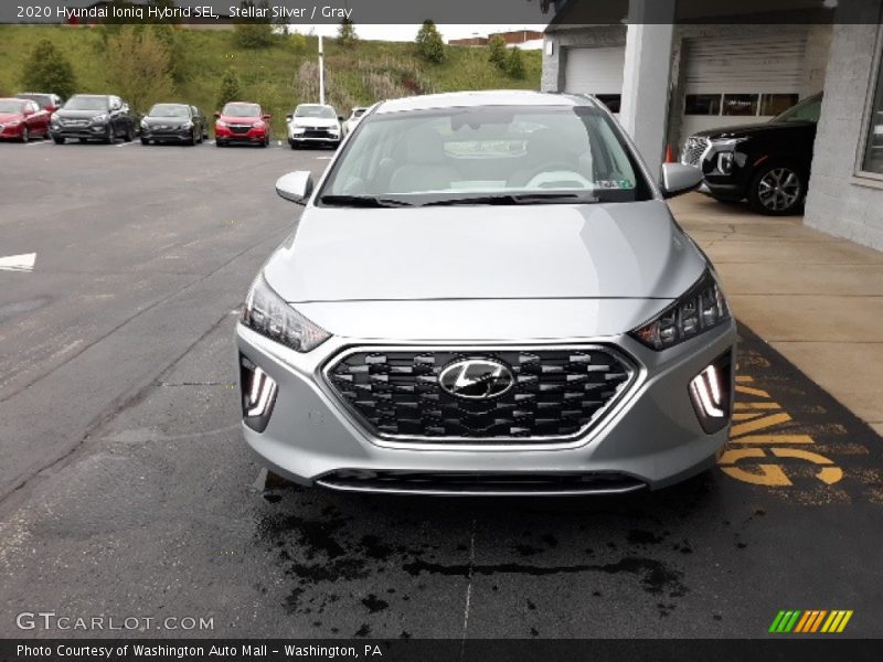 Stellar Silver / Gray 2020 Hyundai Ioniq Hybrid SEL