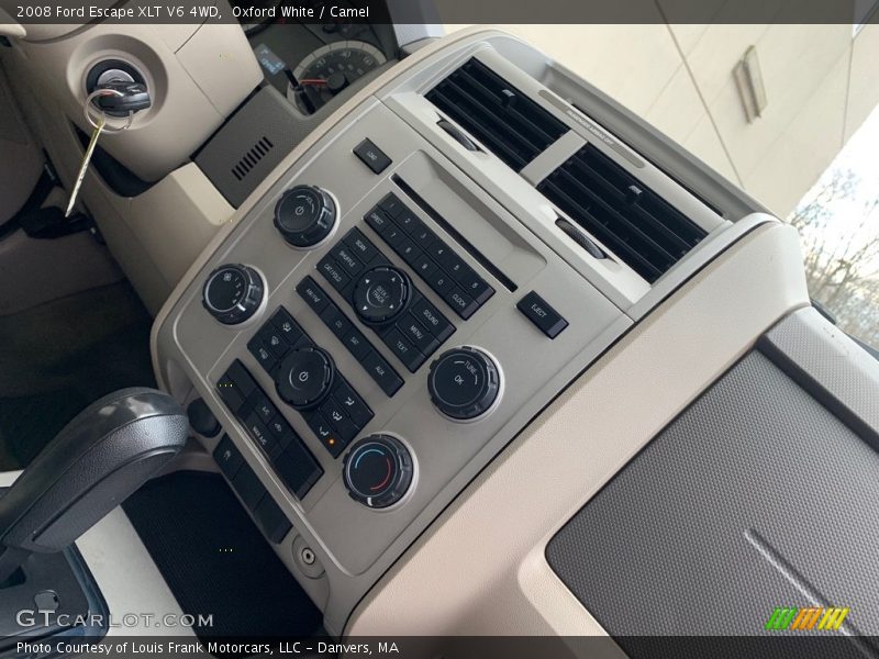 Oxford White / Camel 2008 Ford Escape XLT V6 4WD