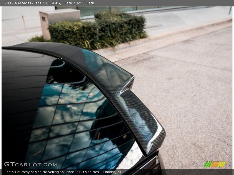 Black / AMG Black 2012 Mercedes-Benz C 63 AMG