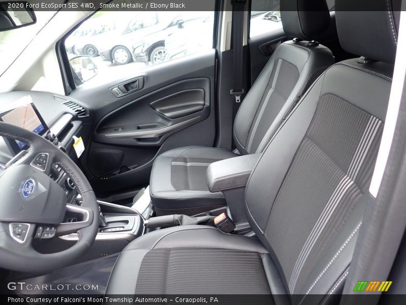 Smoke Metallic / Ebony Black 2020 Ford EcoSport SES 4WD