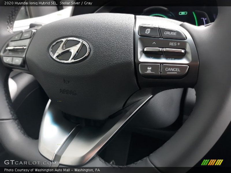 Stellar Silver / Gray 2020 Hyundai Ioniq Hybrid SEL