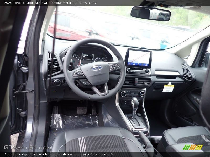Smoke Metallic / Ebony Black 2020 Ford EcoSport SES 4WD