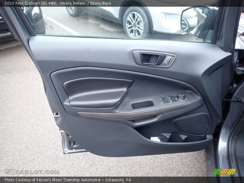 Smoke Metallic / Ebony Black 2020 Ford EcoSport SES 4WD