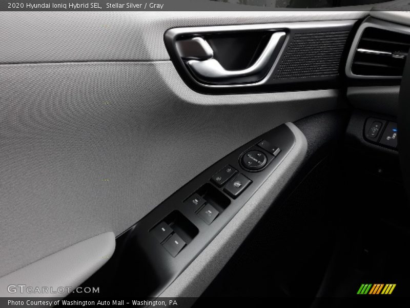 Stellar Silver / Gray 2020 Hyundai Ioniq Hybrid SEL