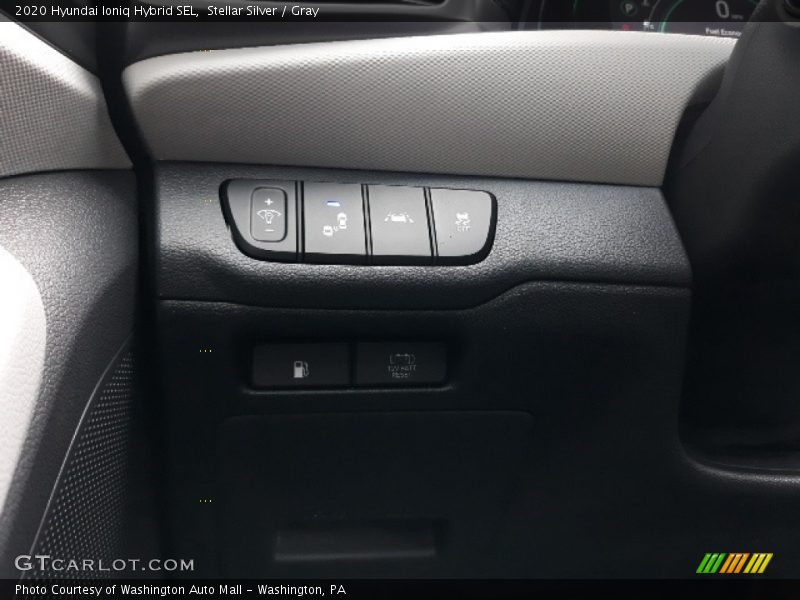 Stellar Silver / Gray 2020 Hyundai Ioniq Hybrid SEL