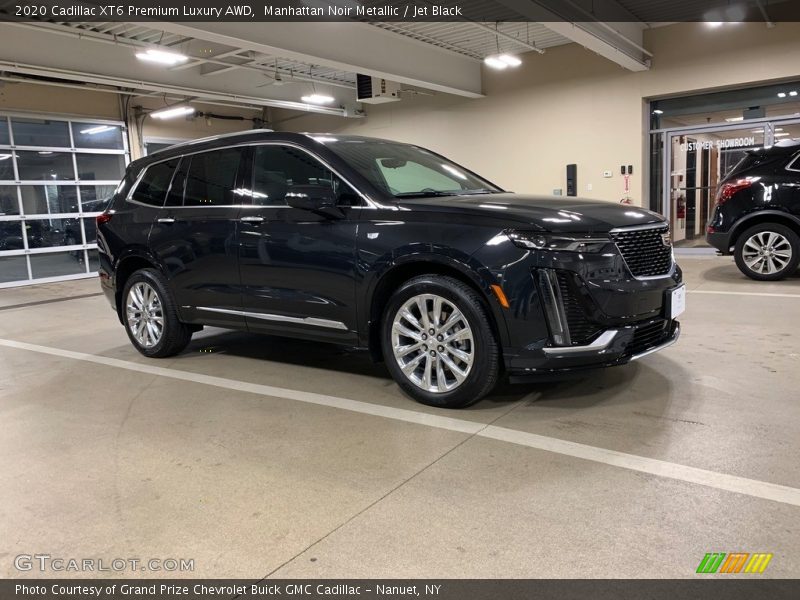 Manhattan Noir Metallic / Jet Black 2020 Cadillac XT6 Premium Luxury AWD