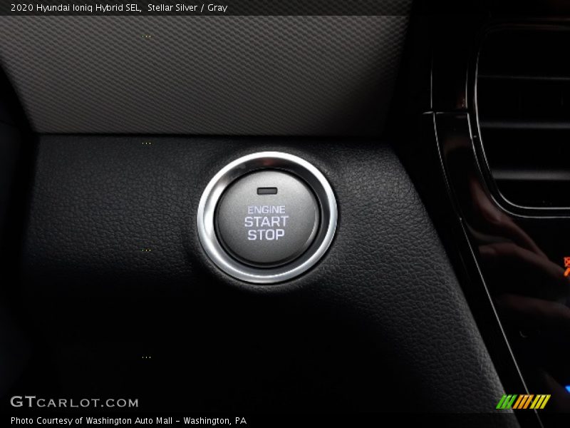 Stellar Silver / Gray 2020 Hyundai Ioniq Hybrid SEL