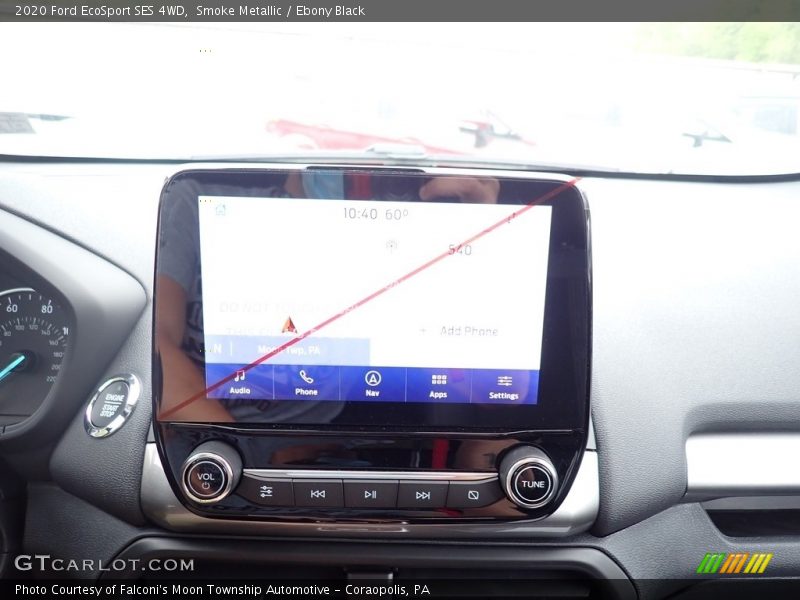 Smoke Metallic / Ebony Black 2020 Ford EcoSport SES 4WD