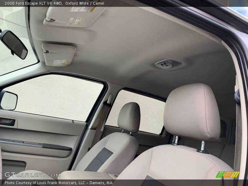 Oxford White / Camel 2008 Ford Escape XLT V6 4WD