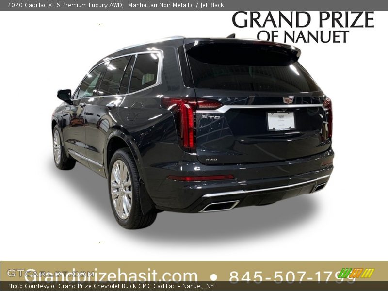 Manhattan Noir Metallic / Jet Black 2020 Cadillac XT6 Premium Luxury AWD