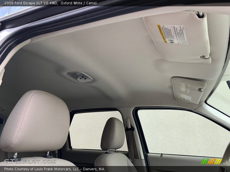Oxford White / Camel 2008 Ford Escape XLT V6 4WD