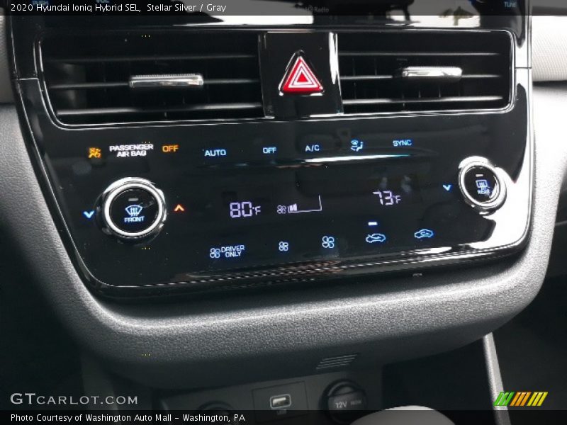 Stellar Silver / Gray 2020 Hyundai Ioniq Hybrid SEL