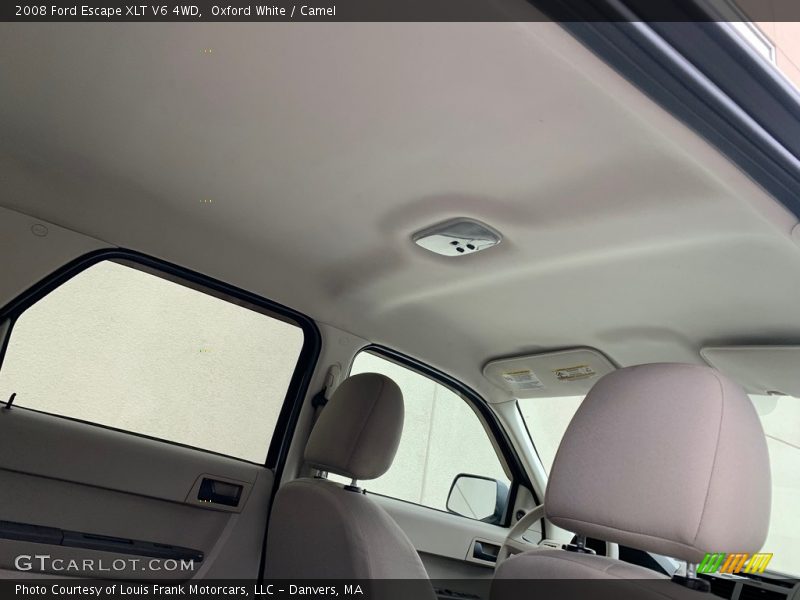 Oxford White / Camel 2008 Ford Escape XLT V6 4WD