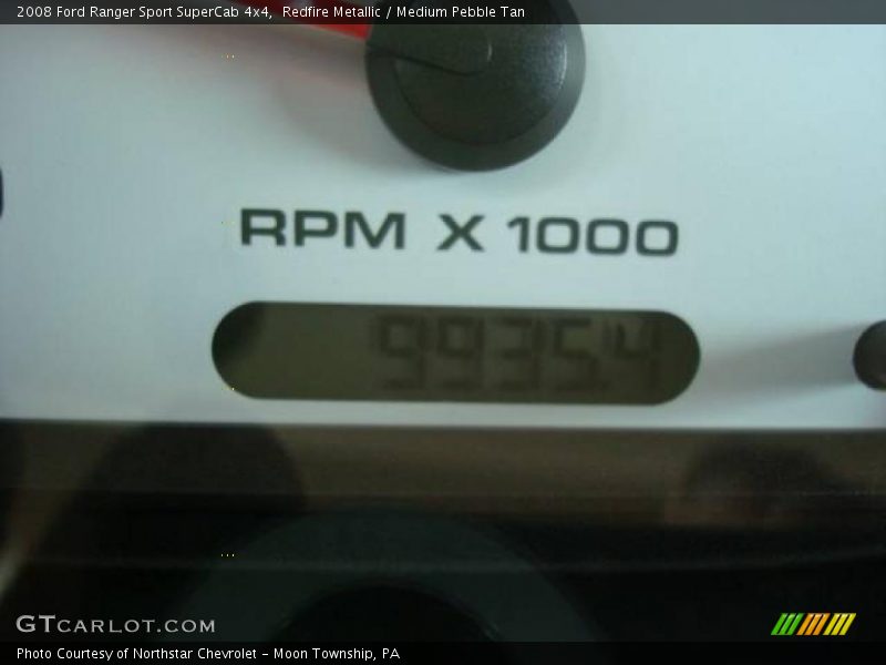 Redfire Metallic / Medium Pebble Tan 2008 Ford Ranger Sport SuperCab 4x4
