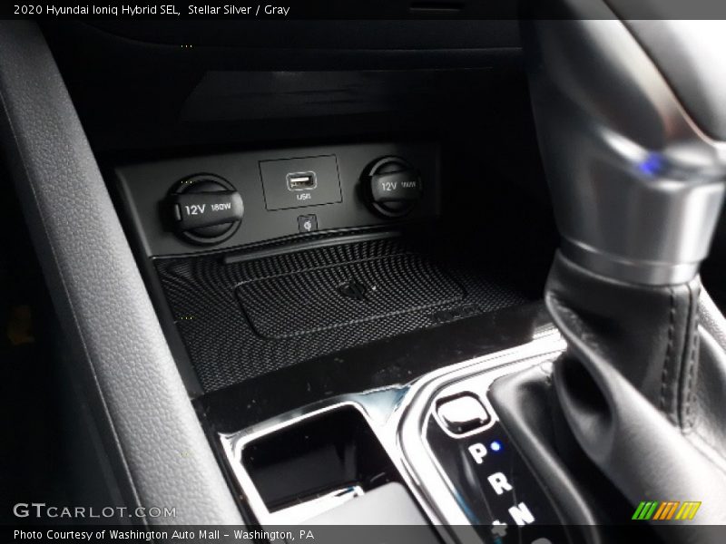 Stellar Silver / Gray 2020 Hyundai Ioniq Hybrid SEL
