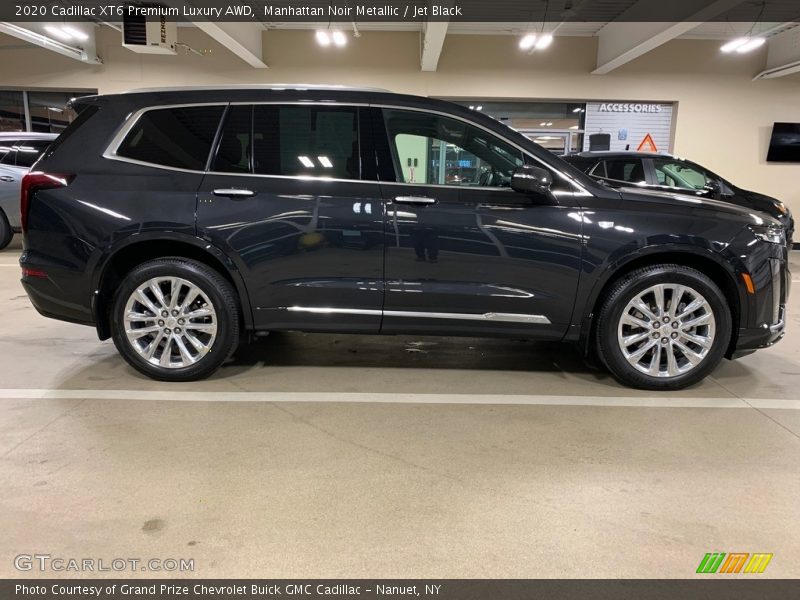 Manhattan Noir Metallic / Jet Black 2020 Cadillac XT6 Premium Luxury AWD