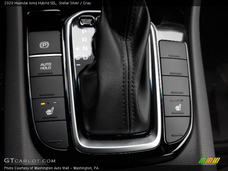 Stellar Silver / Gray 2020 Hyundai Ioniq Hybrid SEL