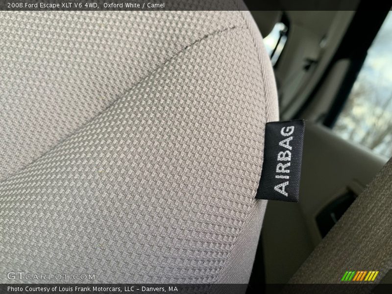 Oxford White / Camel 2008 Ford Escape XLT V6 4WD