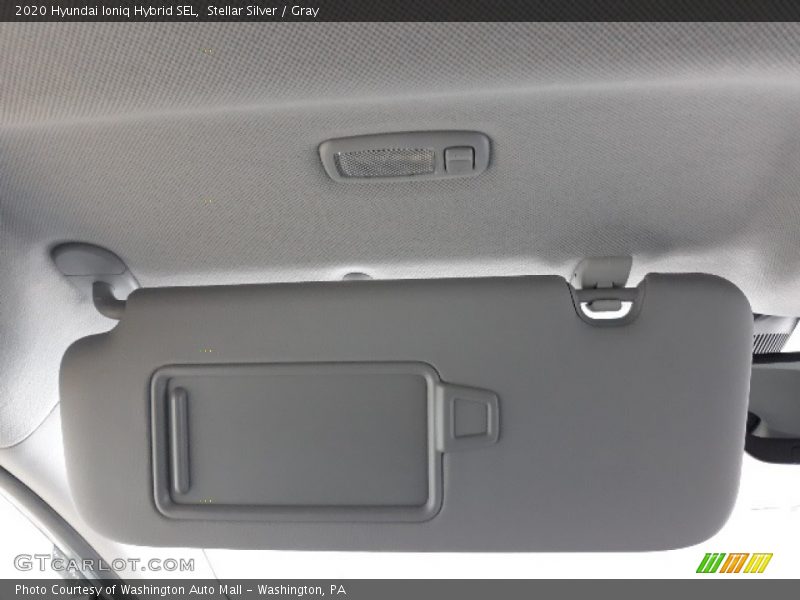 Stellar Silver / Gray 2020 Hyundai Ioniq Hybrid SEL